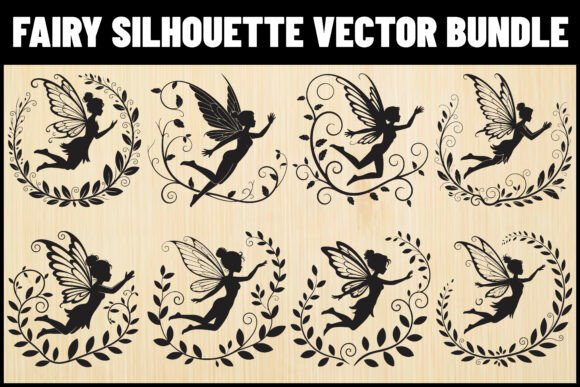 Download Fairy Silhouette Vector Bundle - Silhouette vector bundle Collection